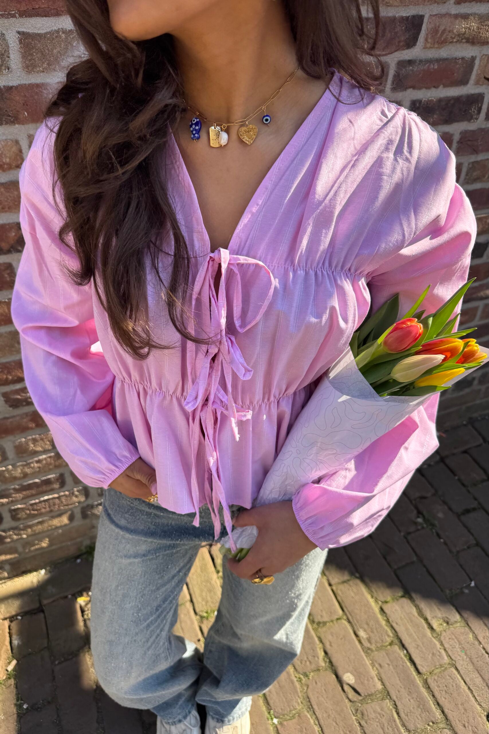 Ems blouse pink