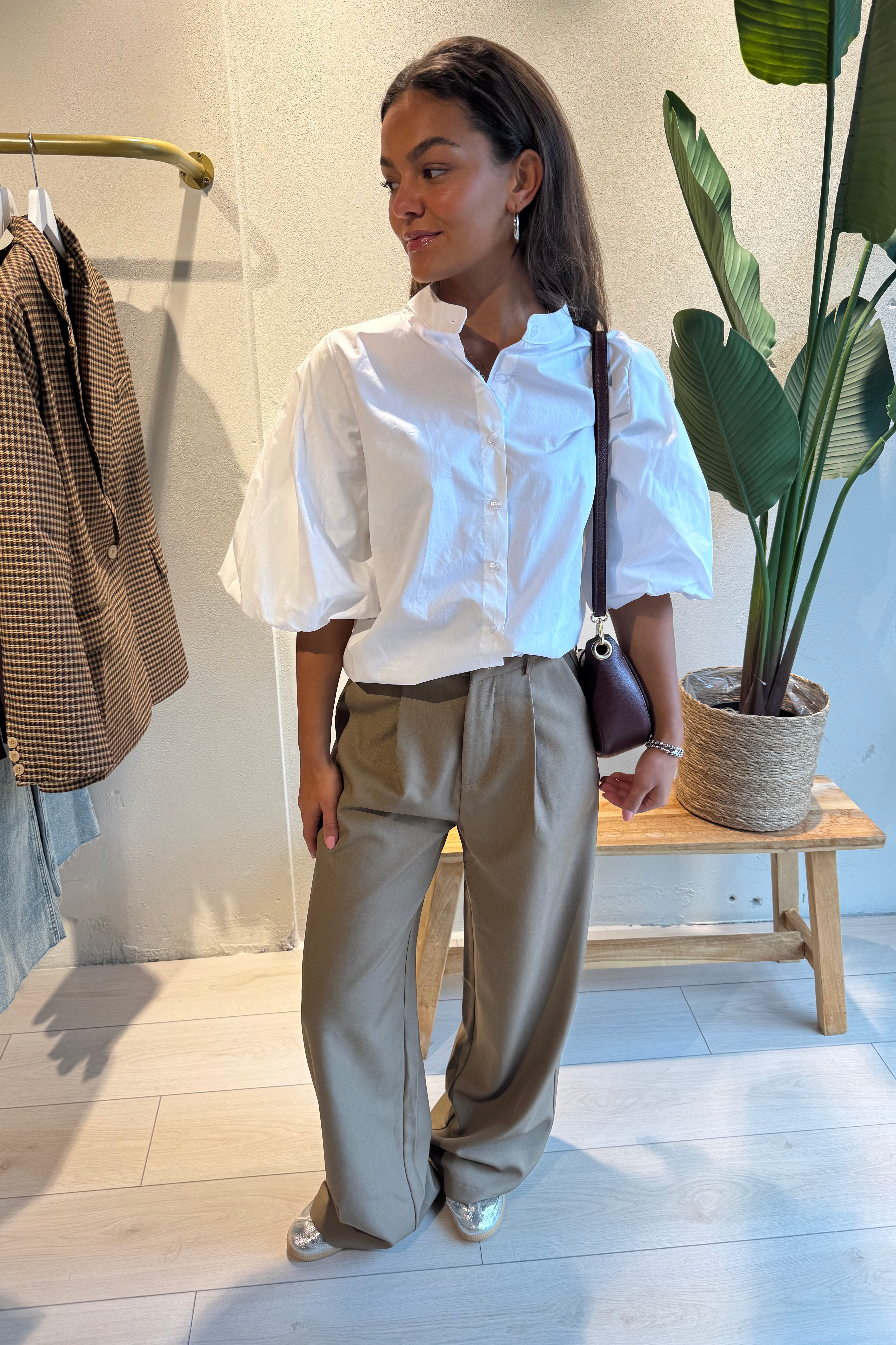 Liora pantalon taupe