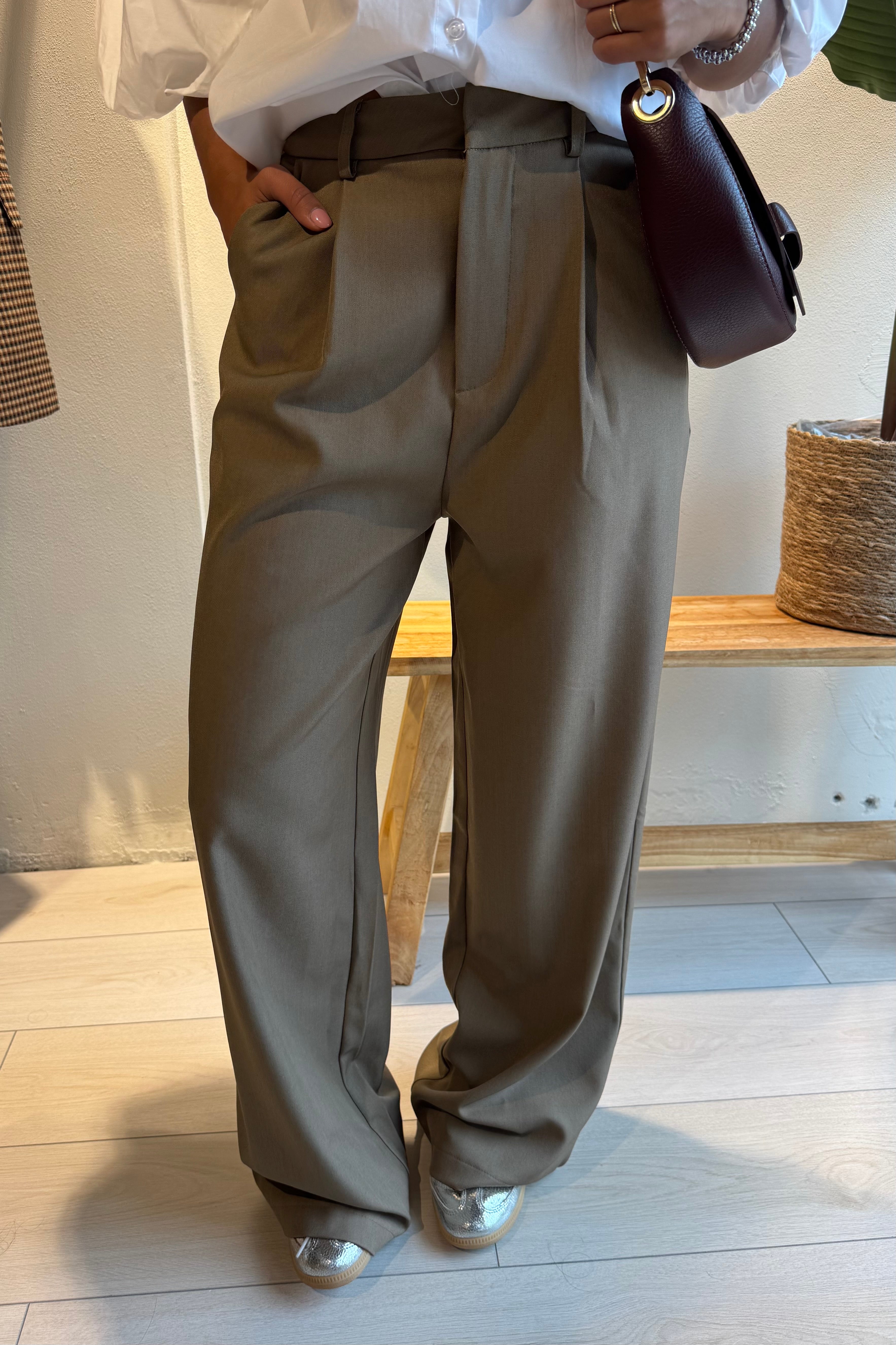 Liora pantalon taupe