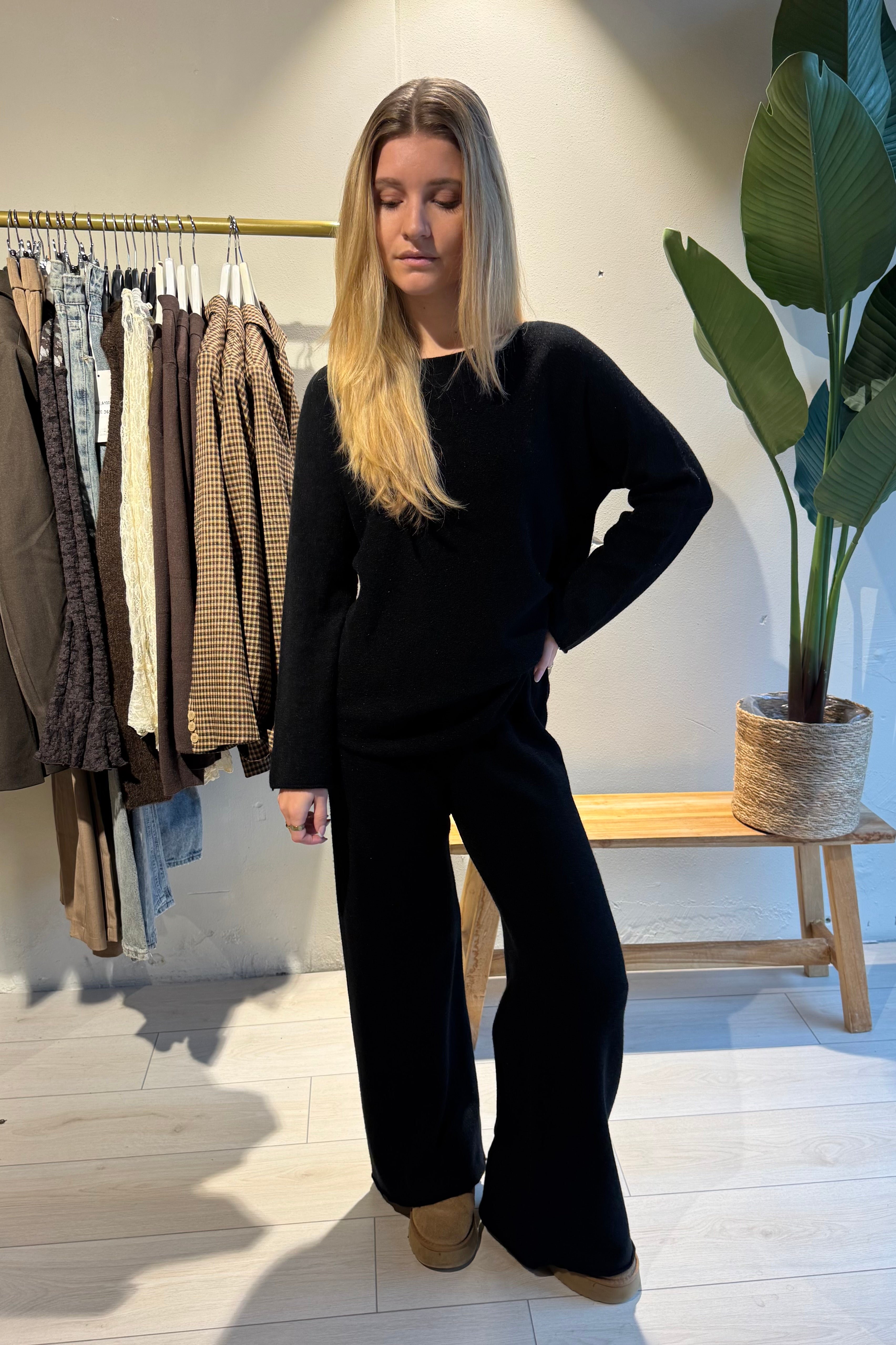 Esra joggerset zwart