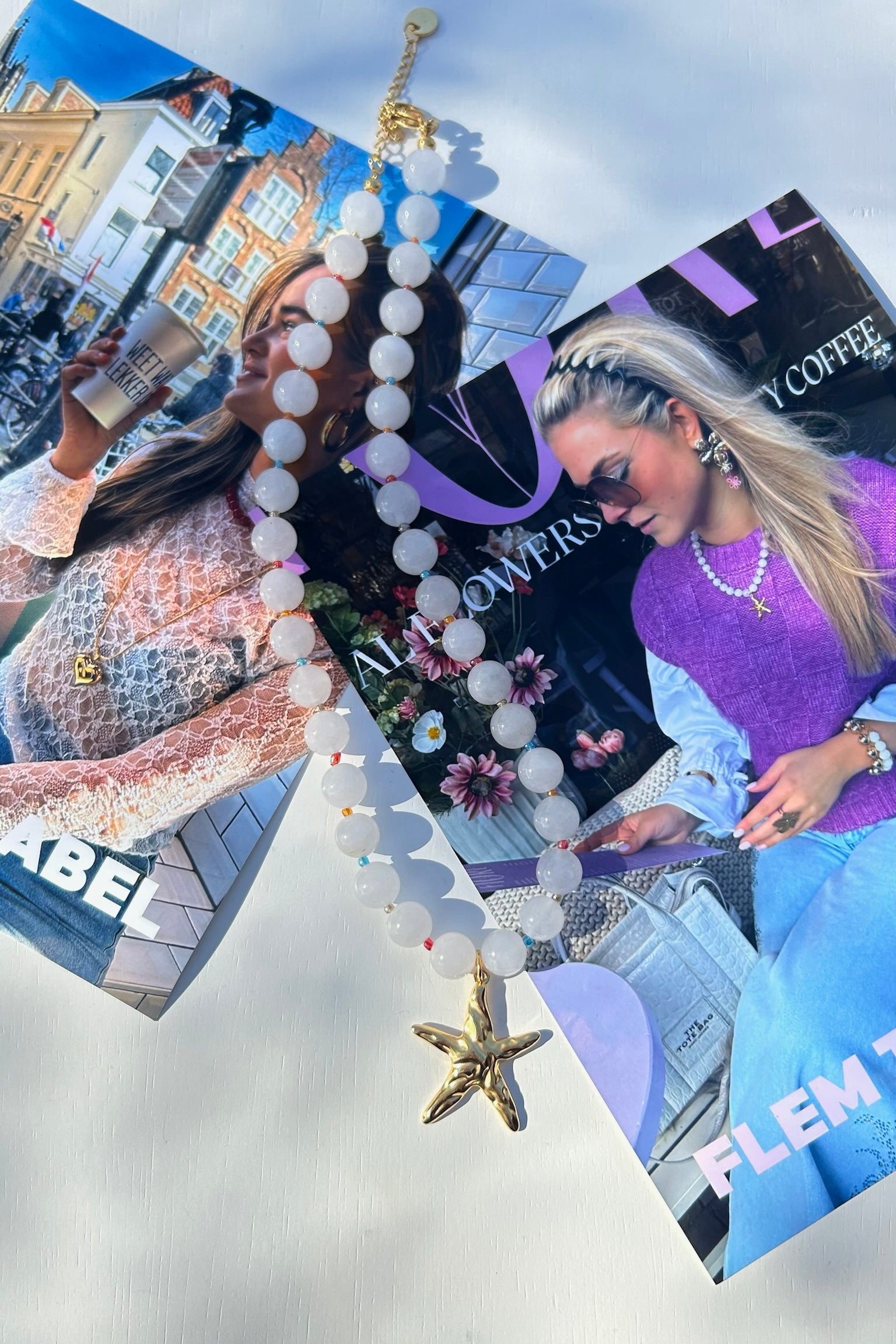 Parelketting zeester