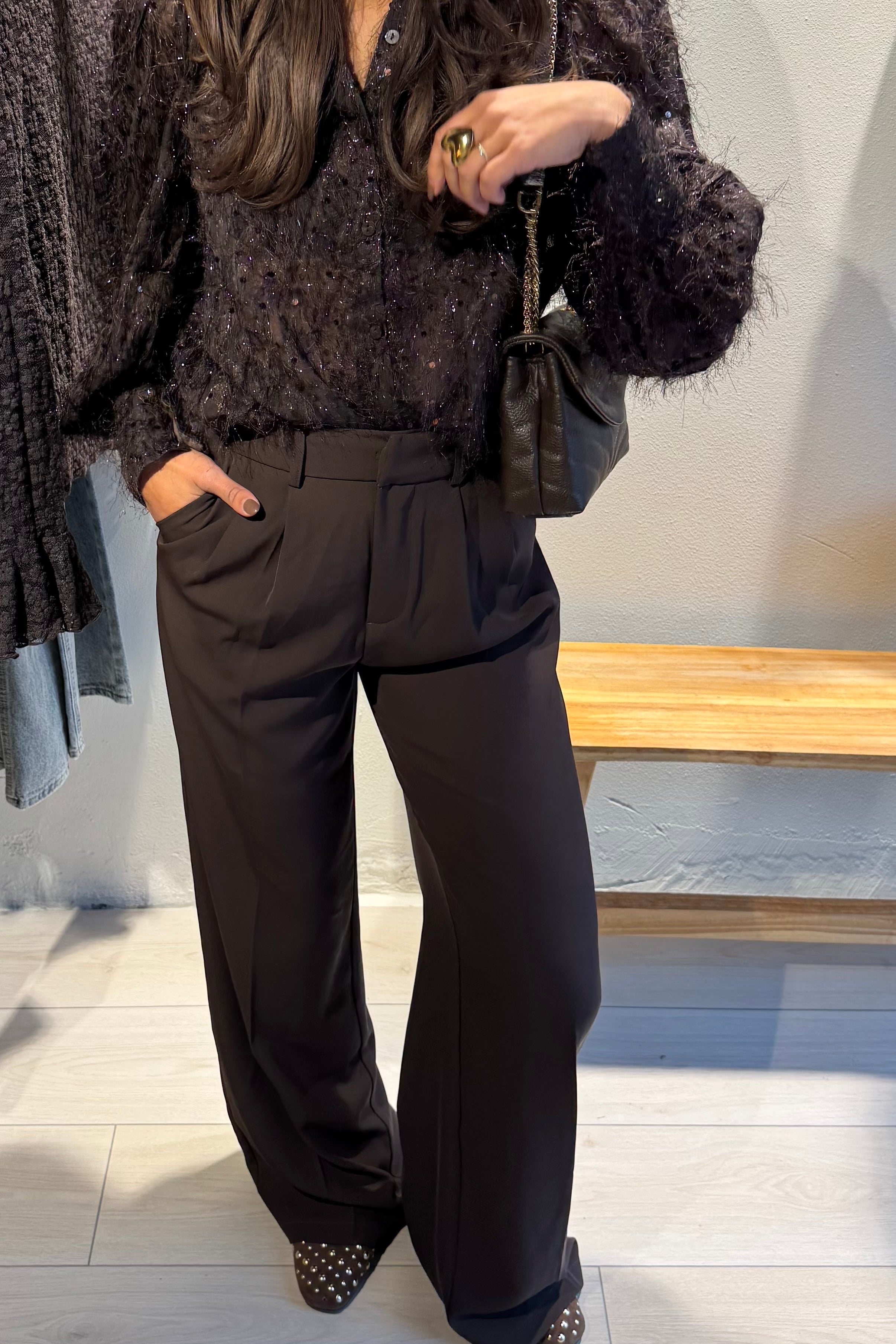 Lorissa pantalon bruin