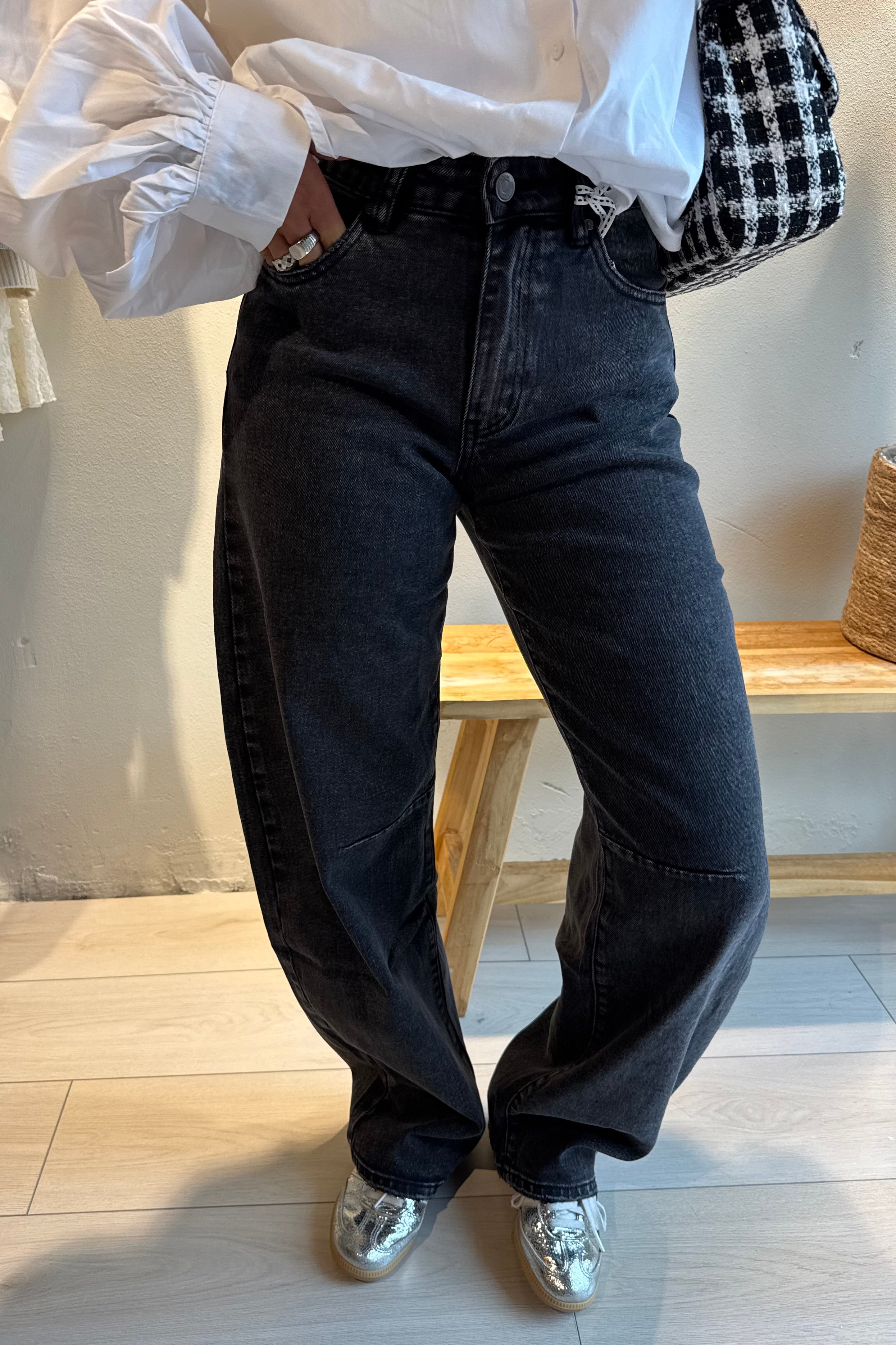 Elze jeans black