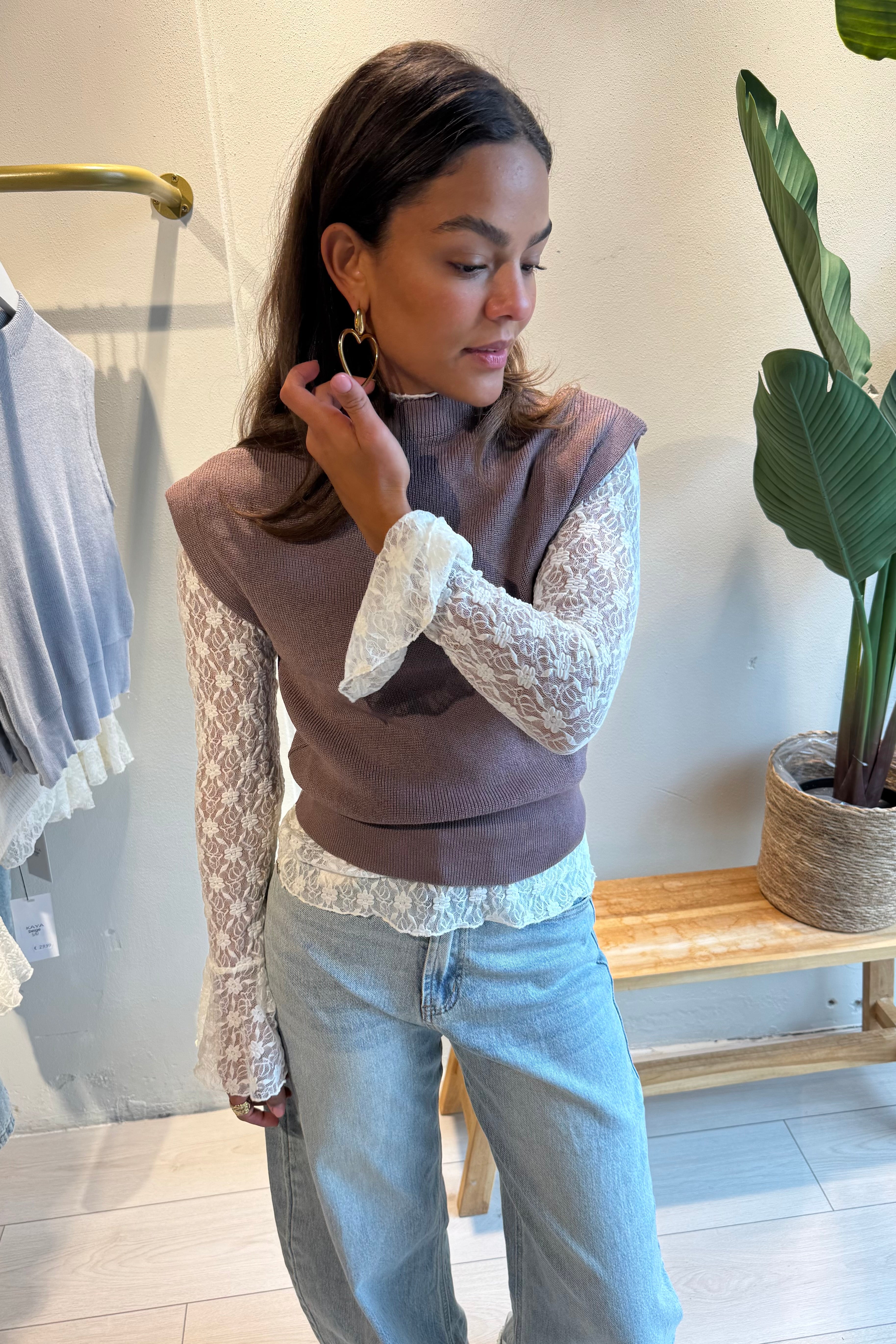 Sammy top light brown