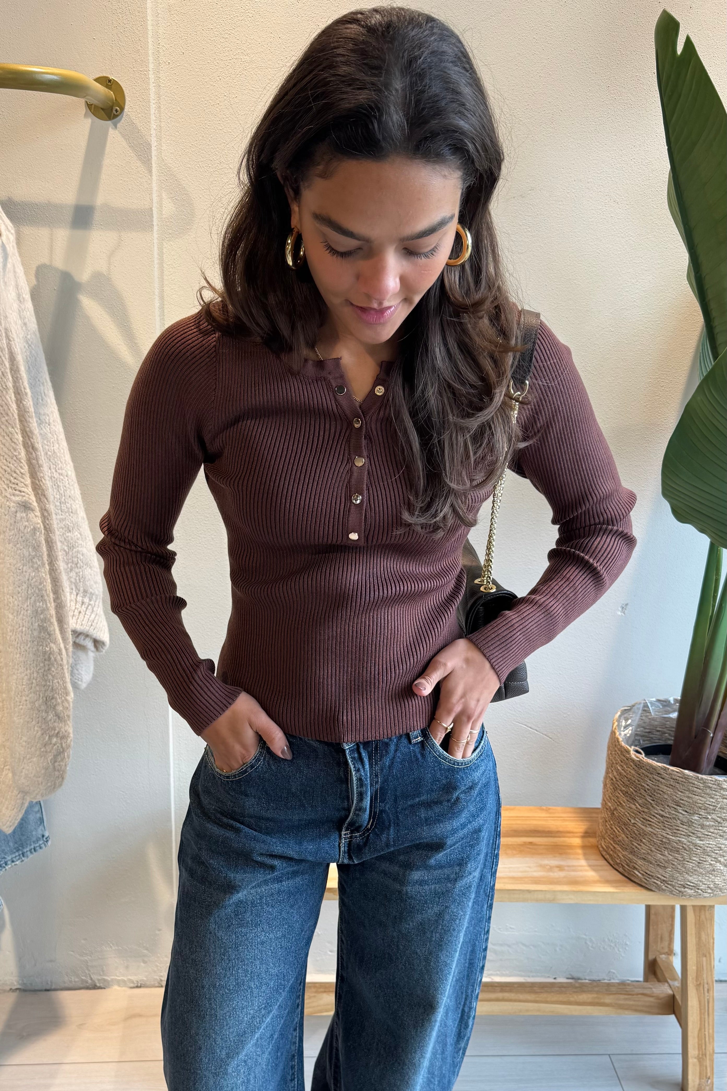 Mirelle truitje bruin