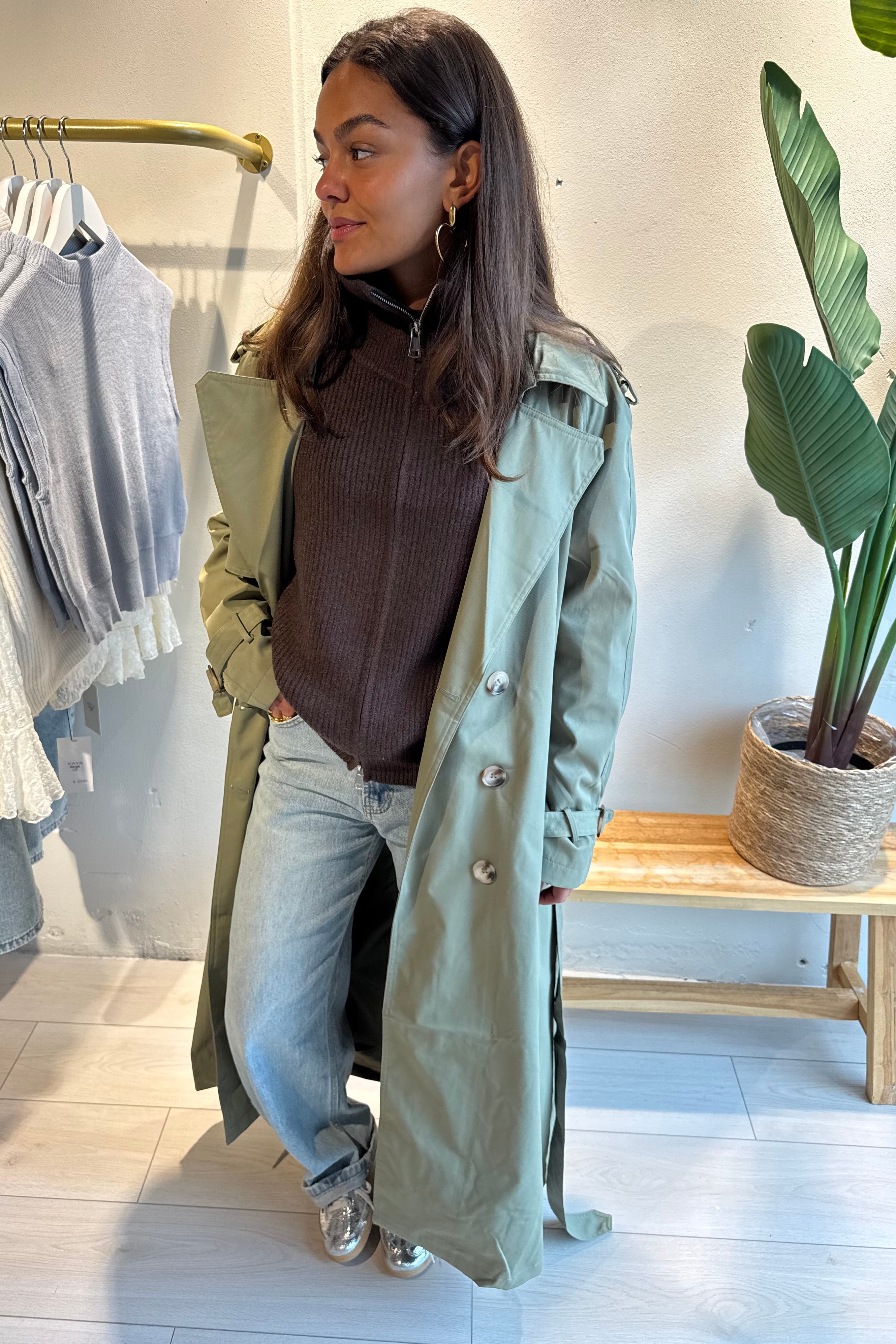 Liora trench coat