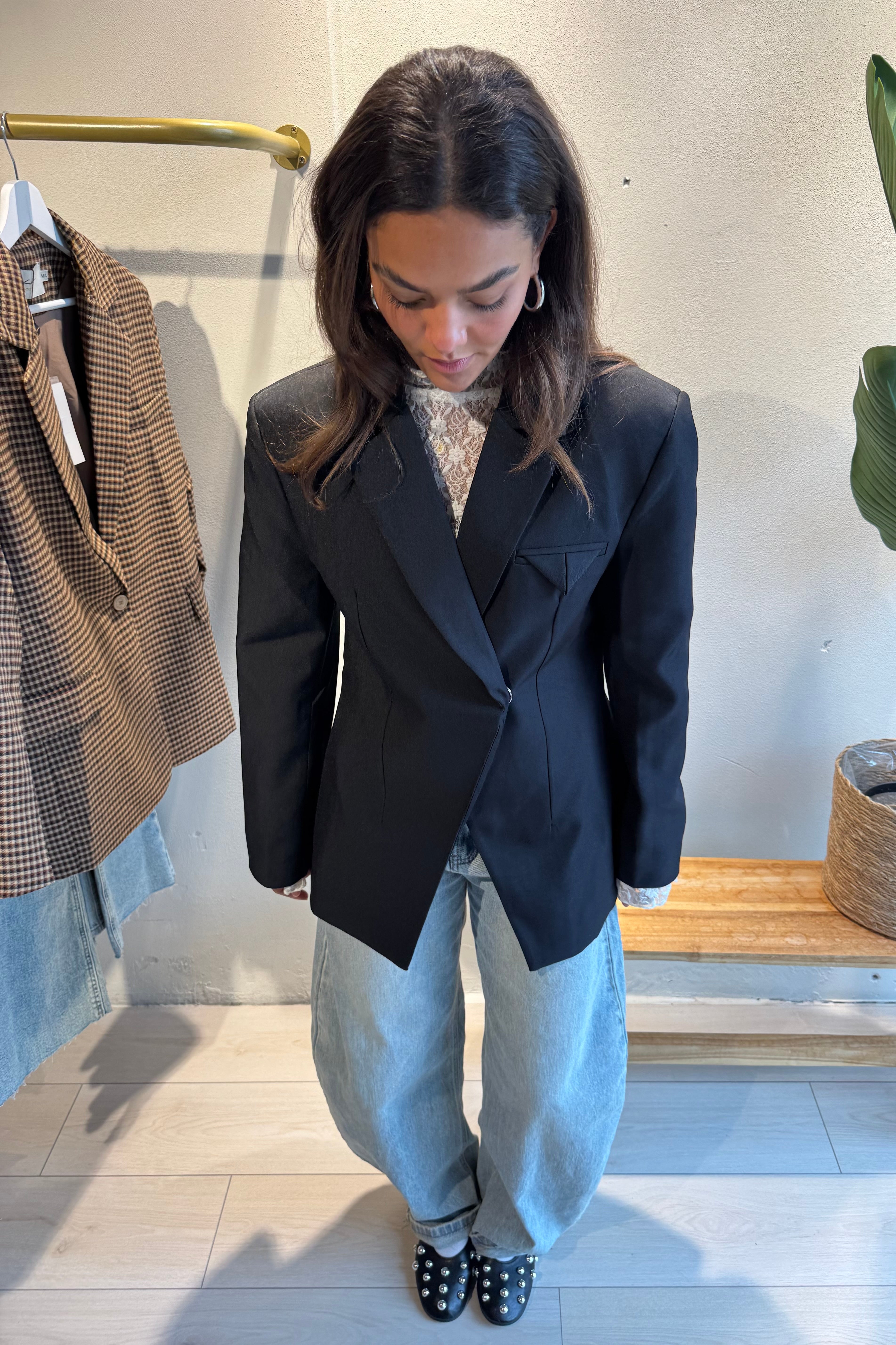 Nikki blazer zwart