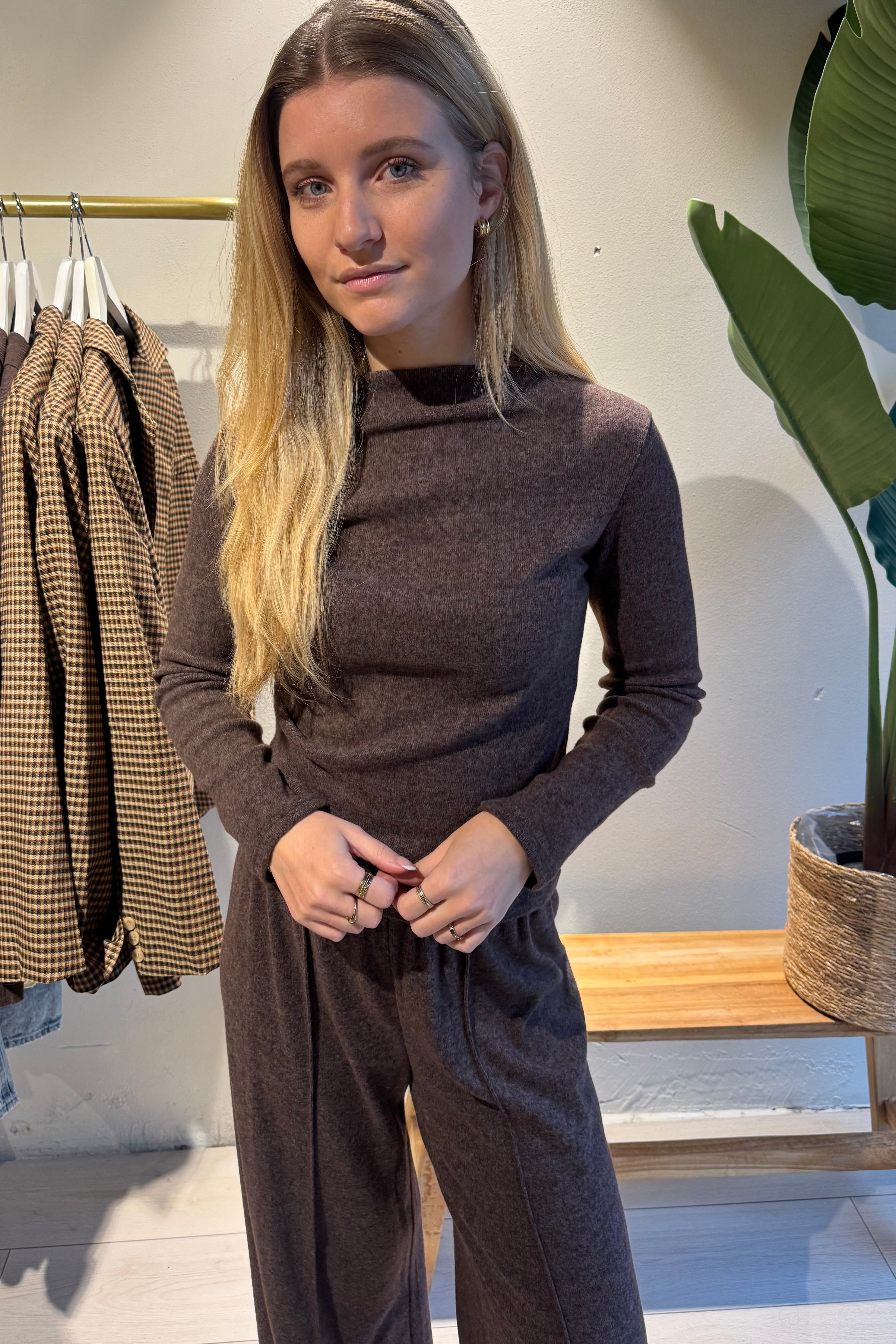 Juna joggerset bruin