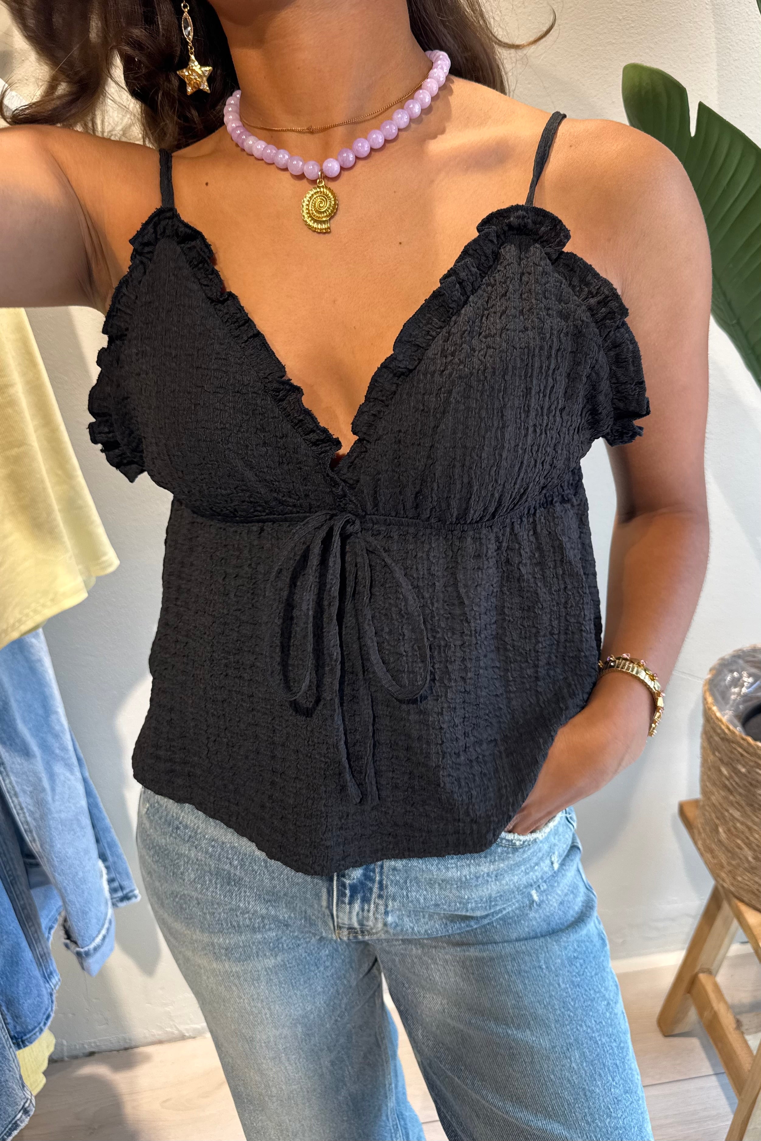 Kiki top zwart