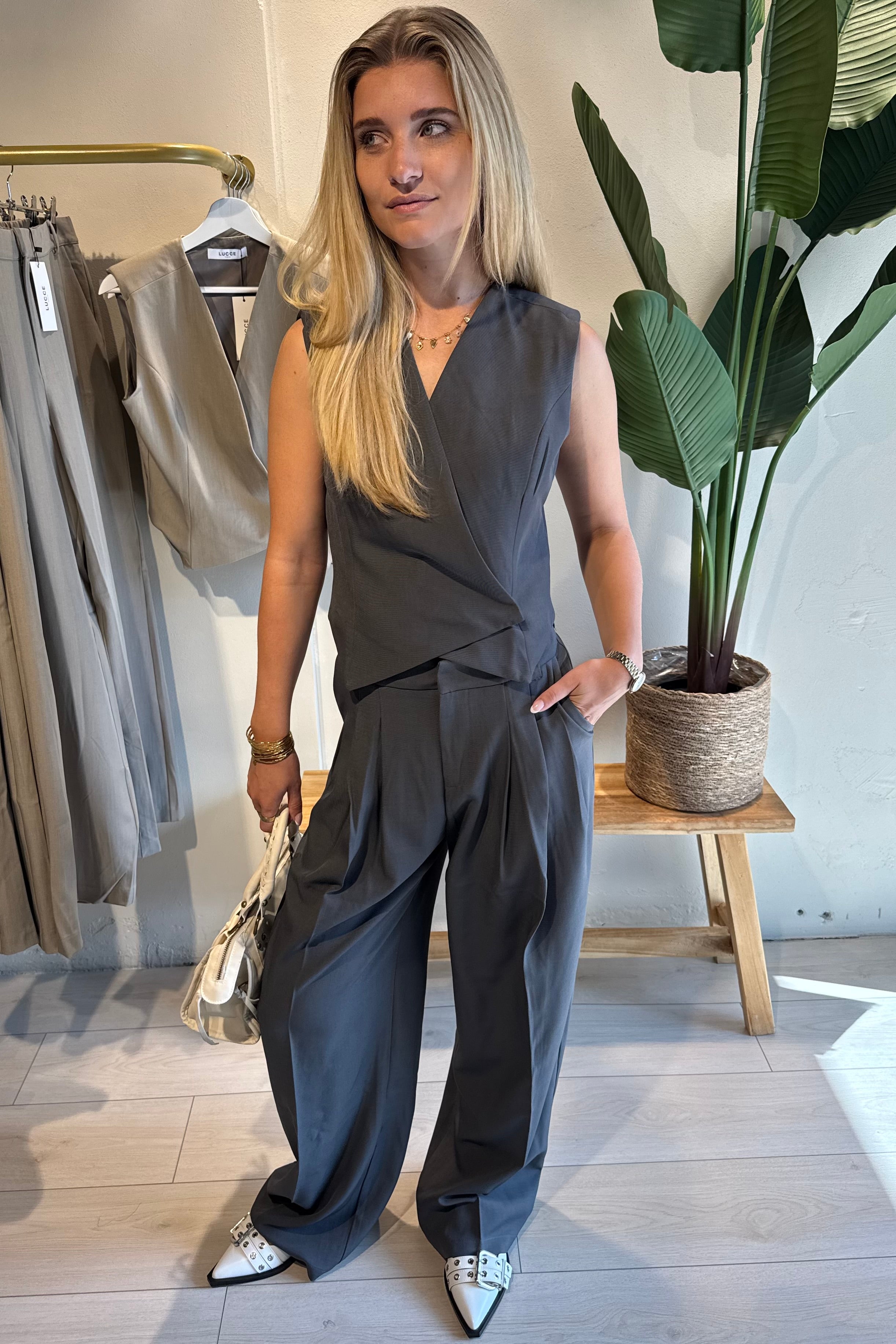 Sera pantalon grey