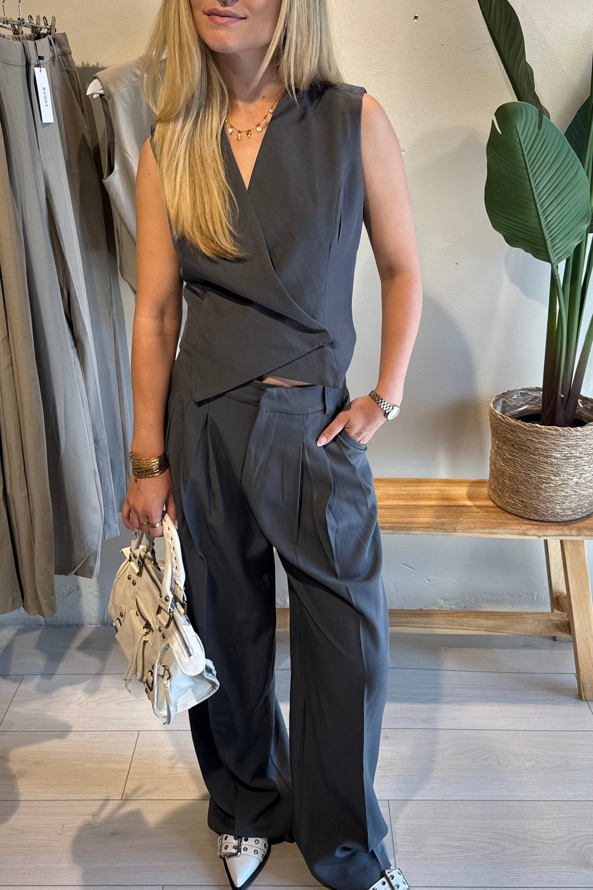 Sera pantalon grey