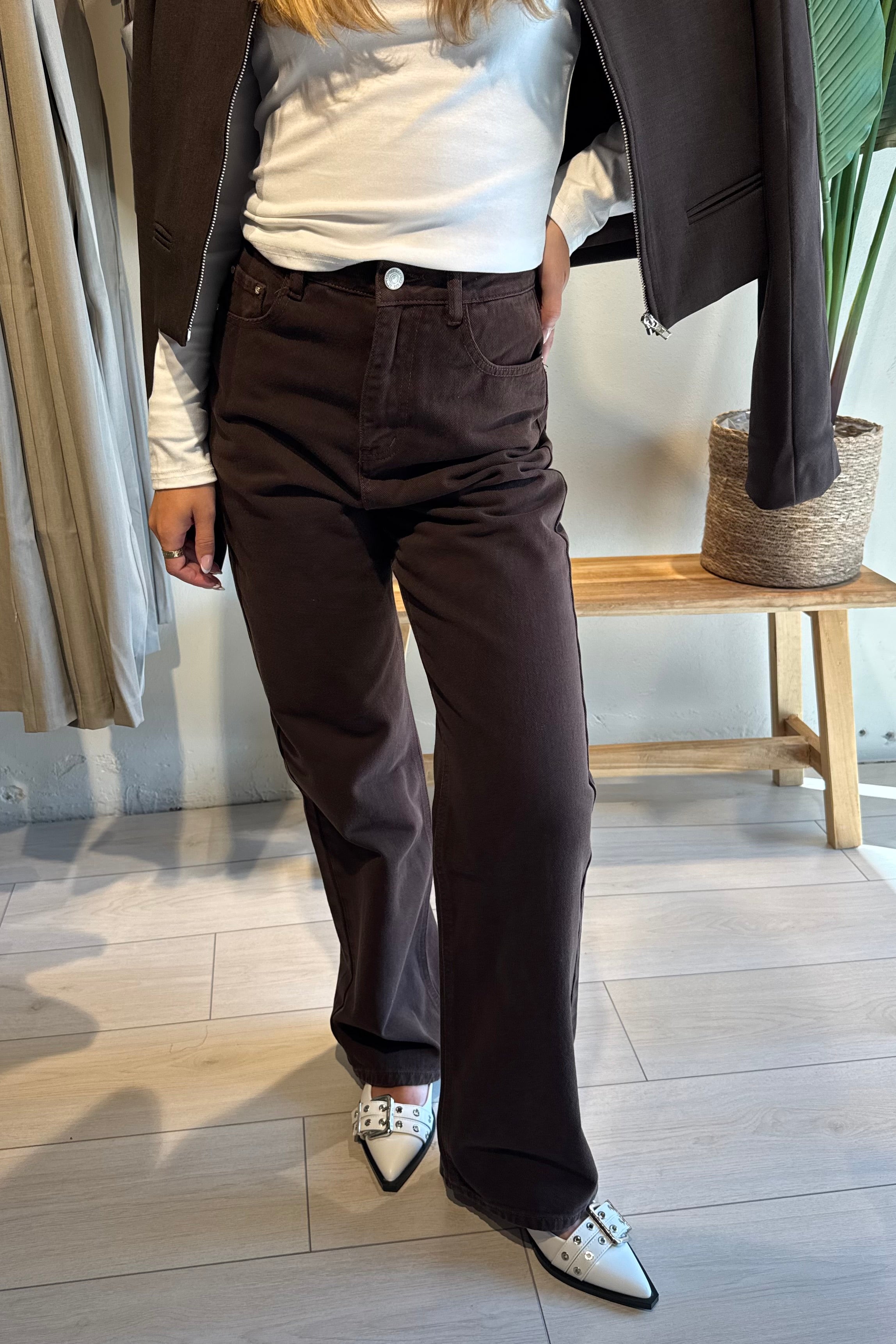 Lulu jeans bruin