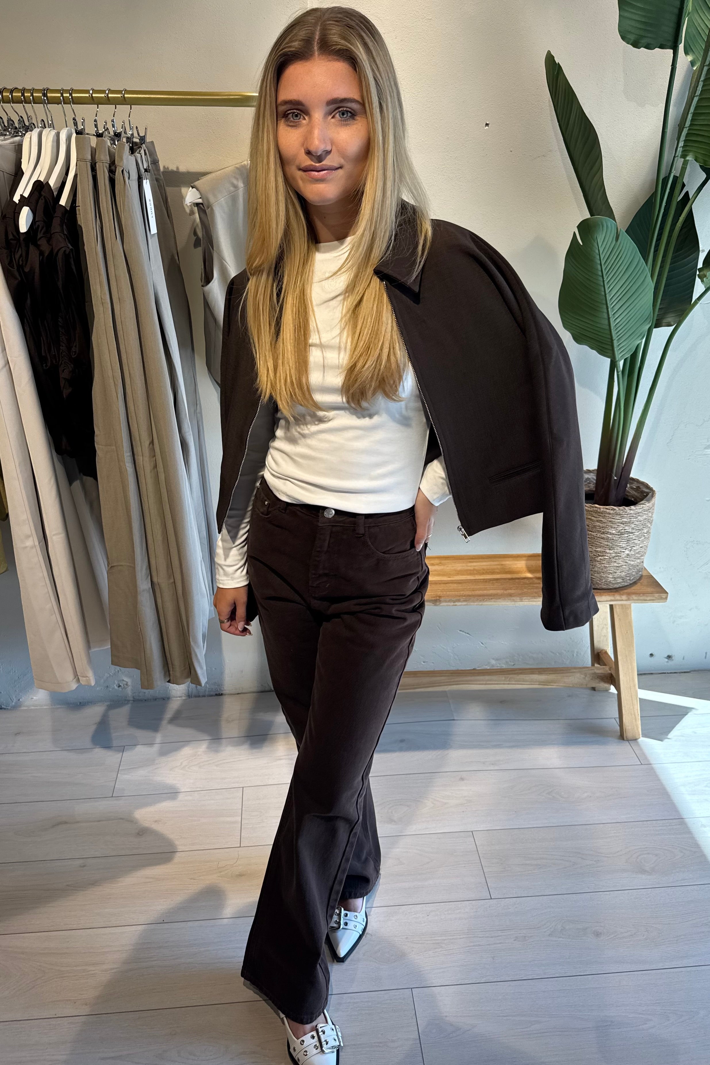 Lulu jeans bruin