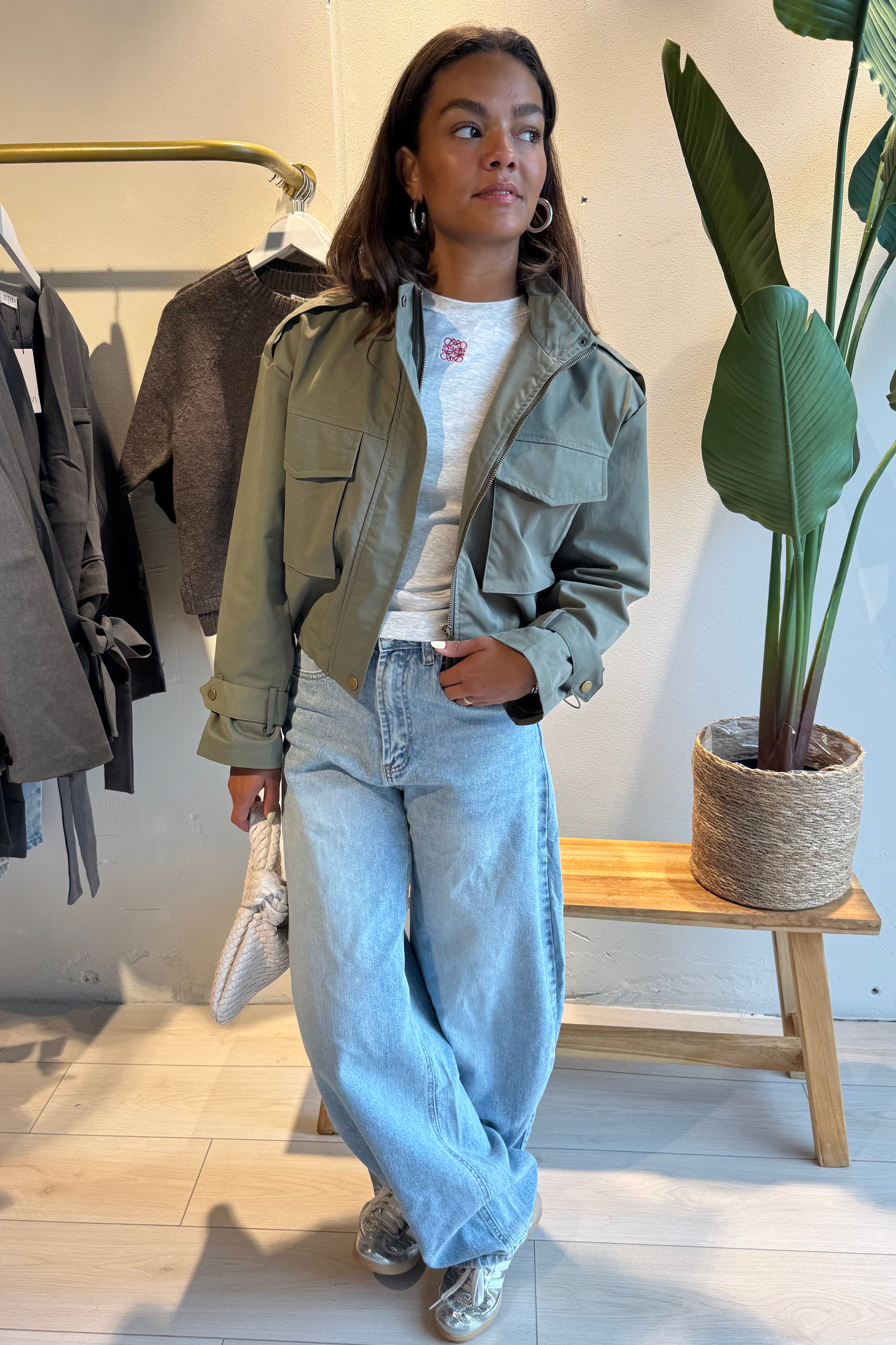 Joanna balloon jeans stretch