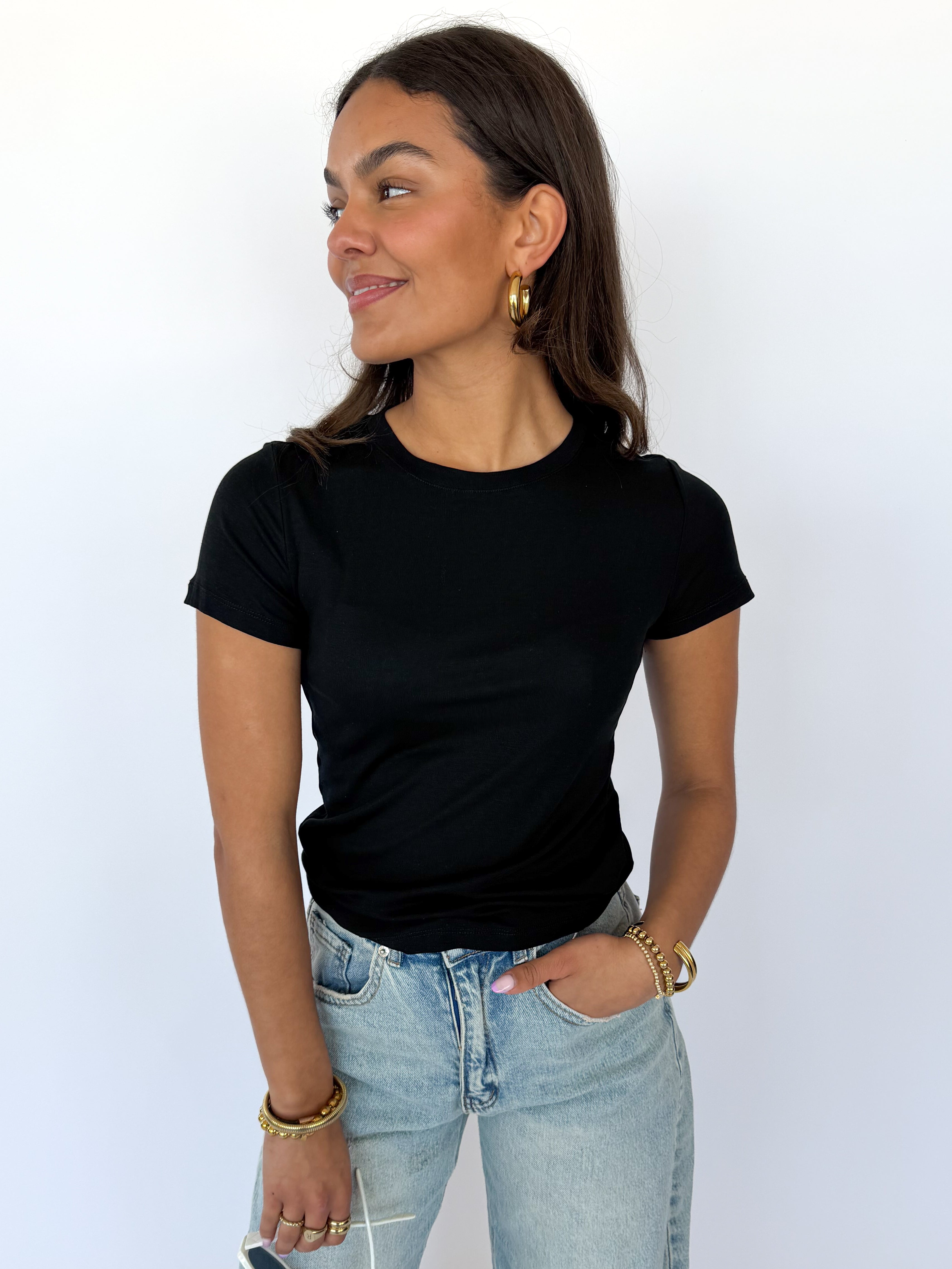 Sivara T-shirt zwart