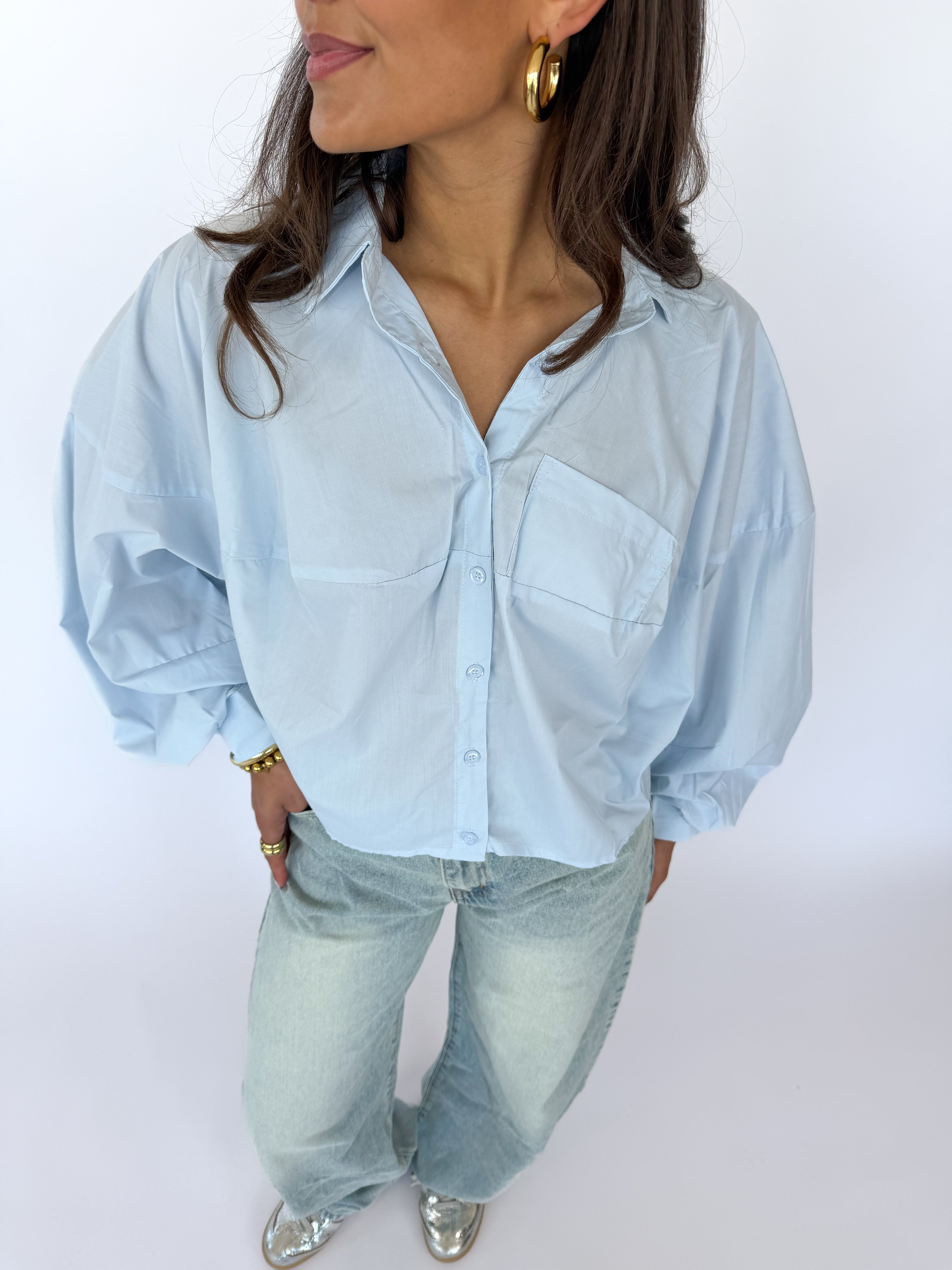 Nolvi blouse blauw